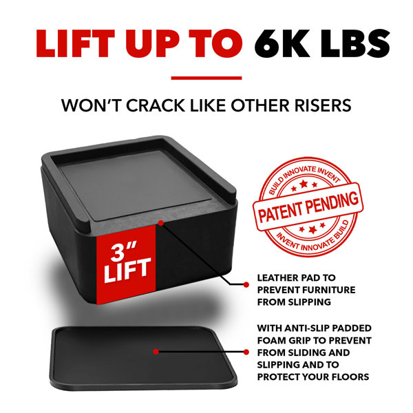 SlipToGrip Extra Large and Wide Couch Riser & Reviews Wayfair